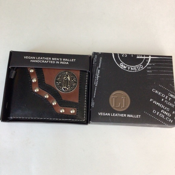 Vegan leather mens wallet - Picture 6 of 7